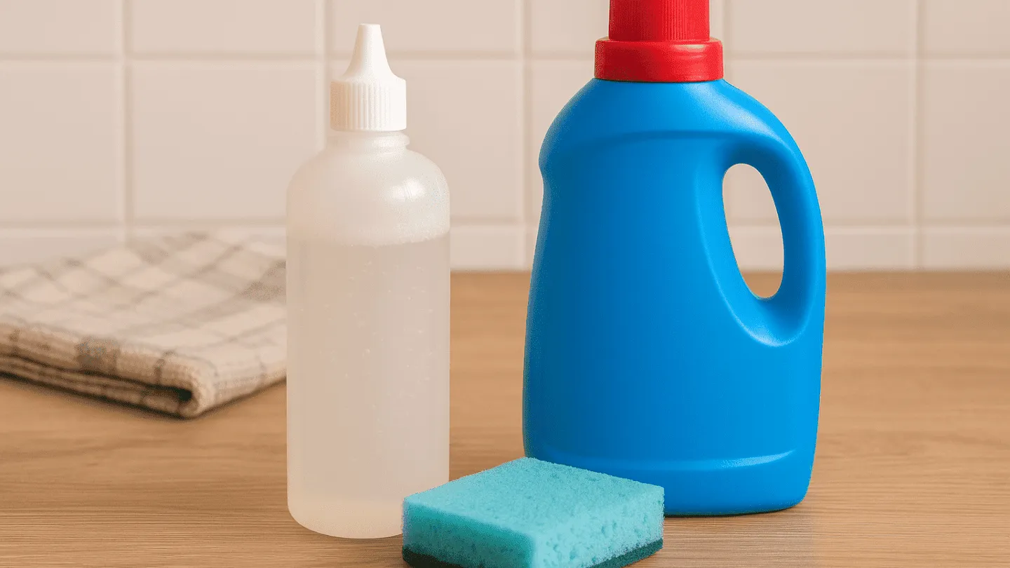 Agua oxigenada con detergente: el truco casero para limpiar y desinfectar fácil