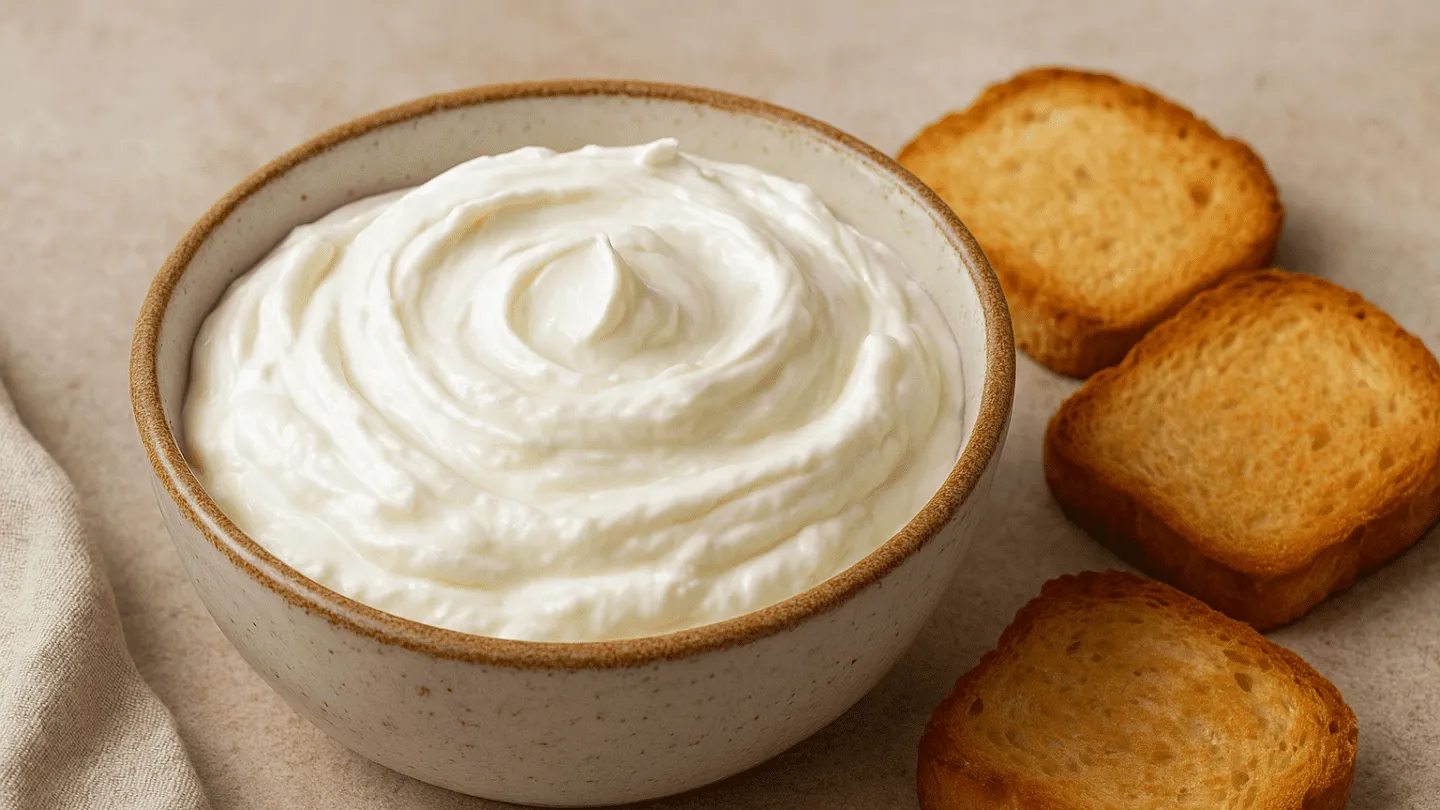 Cómo hacer queso crema para untar: receta sencilla con pocos ingredientes