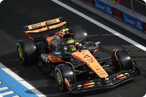 Informe de la práctica 1: Norris lidera a McLaren One -Two en la primera sesión