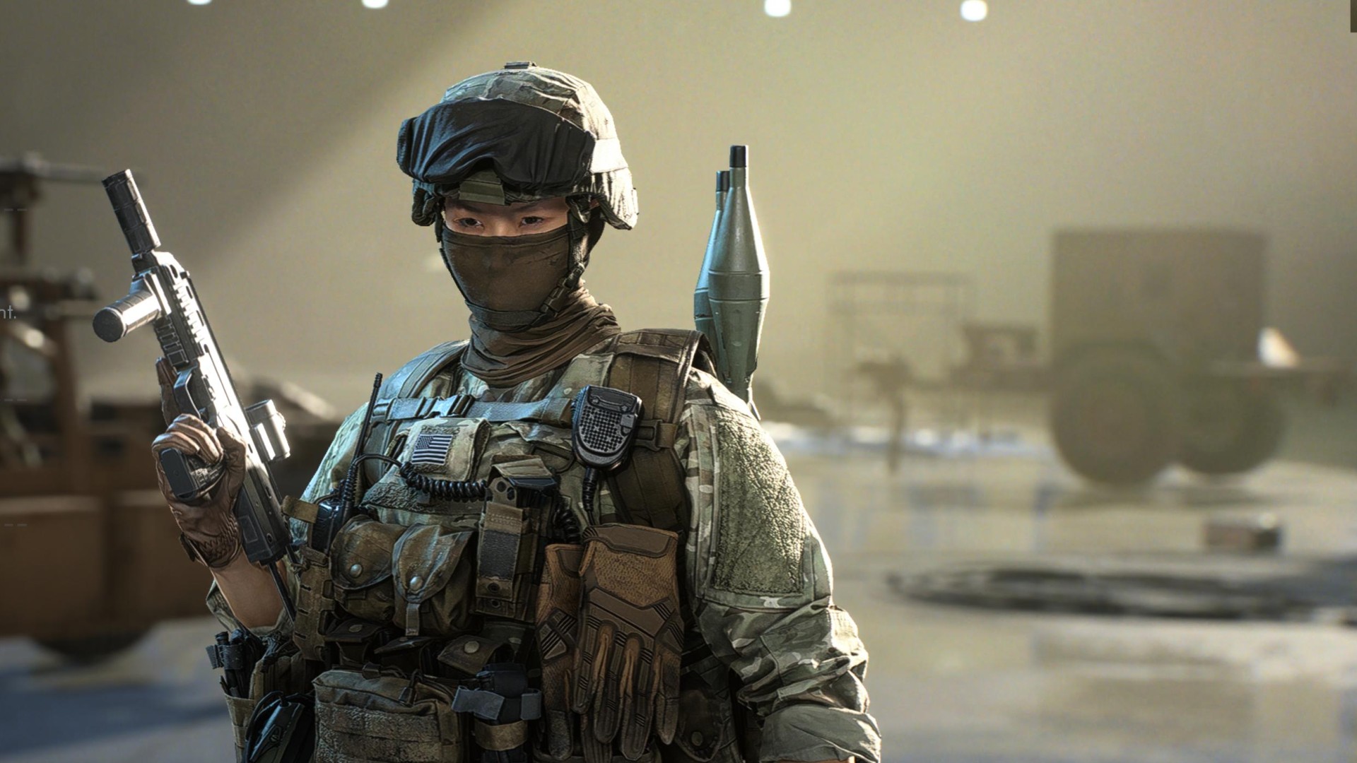An Engineer with an SMG in Battlefield 6