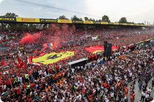 Monza se agotó como un nuevo récord italiano GP.