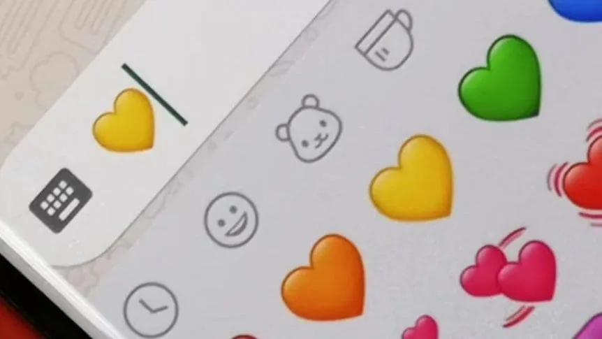 Corazones de WhatsApp