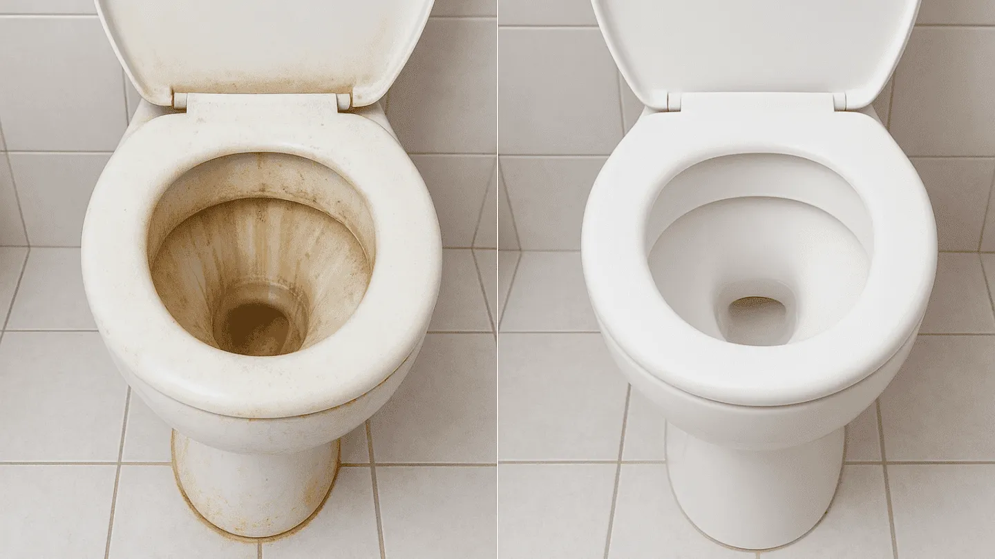 Un truco natural para limpiar el sarro del baño fácil y rápido