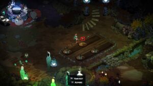 Hades 2 Poppy flower grown in Crossroads garden