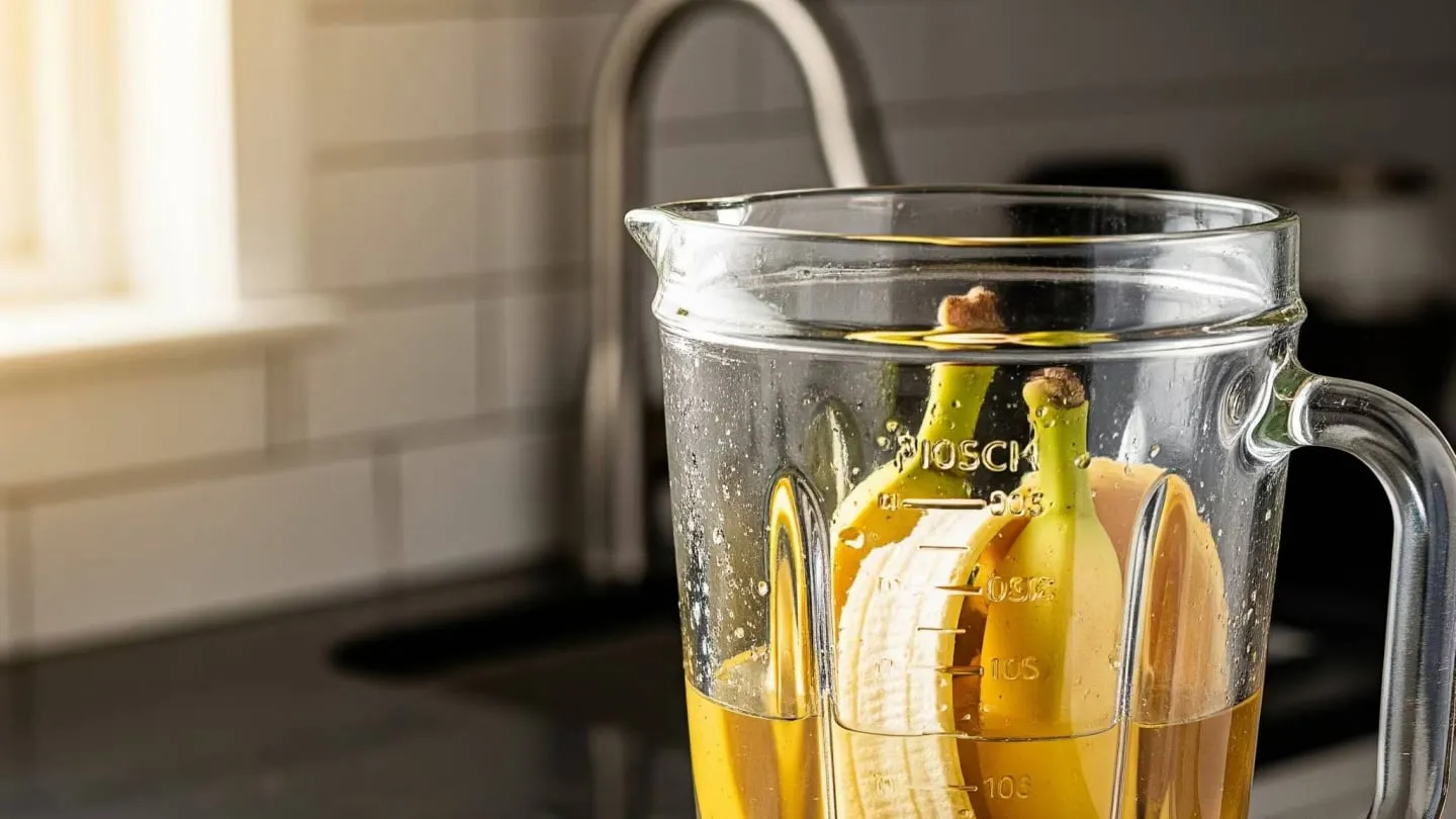 Por qué licuar cáscara de banana y agua con bicarbonato y para qué sirve