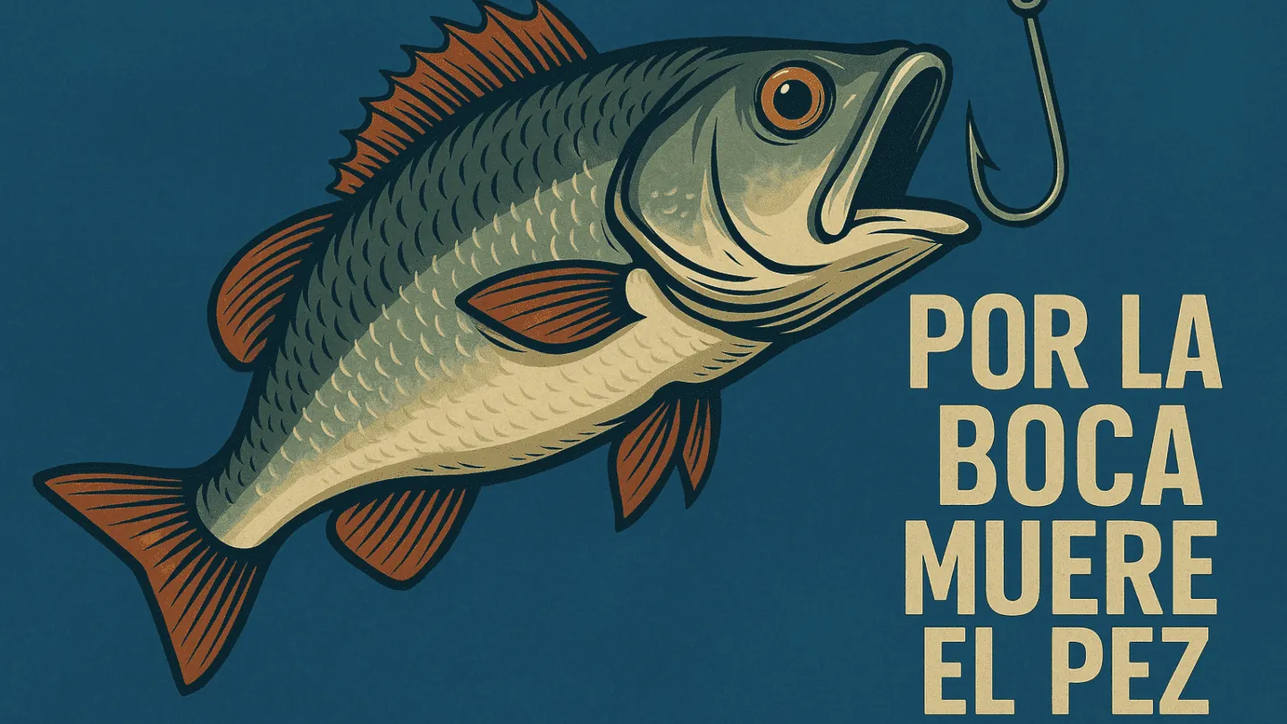 Qué significa la frase "por la boca muere el pez" y cómo usarla en el día a día