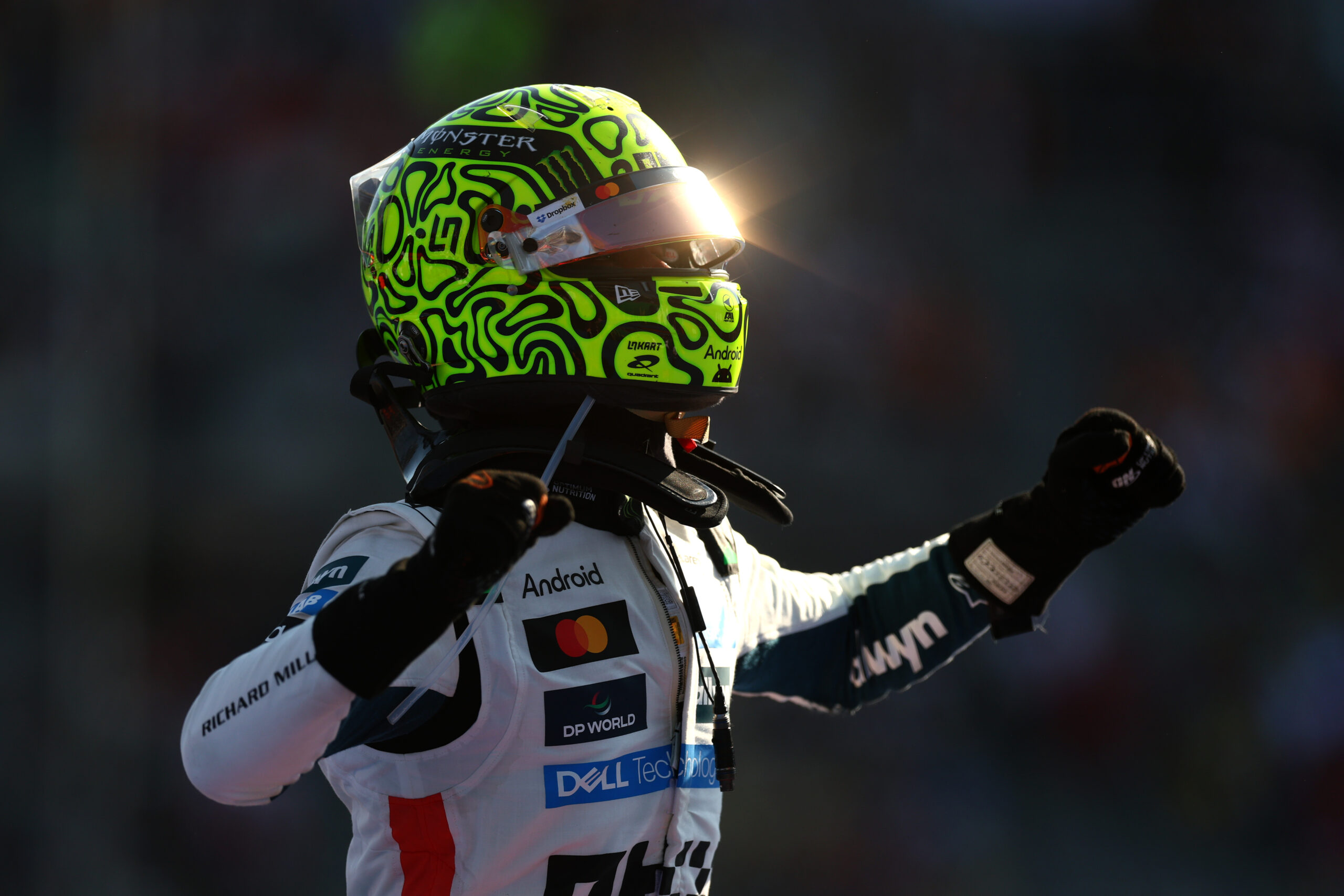 Norris se libra de los abucheos tras victoria de México: "No puedo parar de reír"