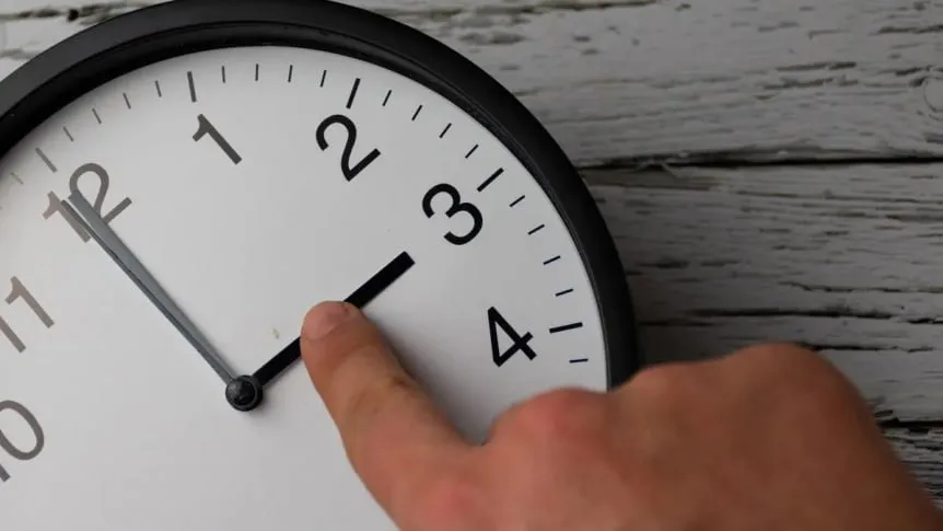 cambio de hora