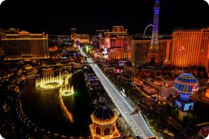 Verstappen todavía tiene posibilidades en Las Vegas inundadas