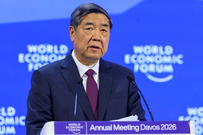 El viceprimer ministro chino He Lifeng 