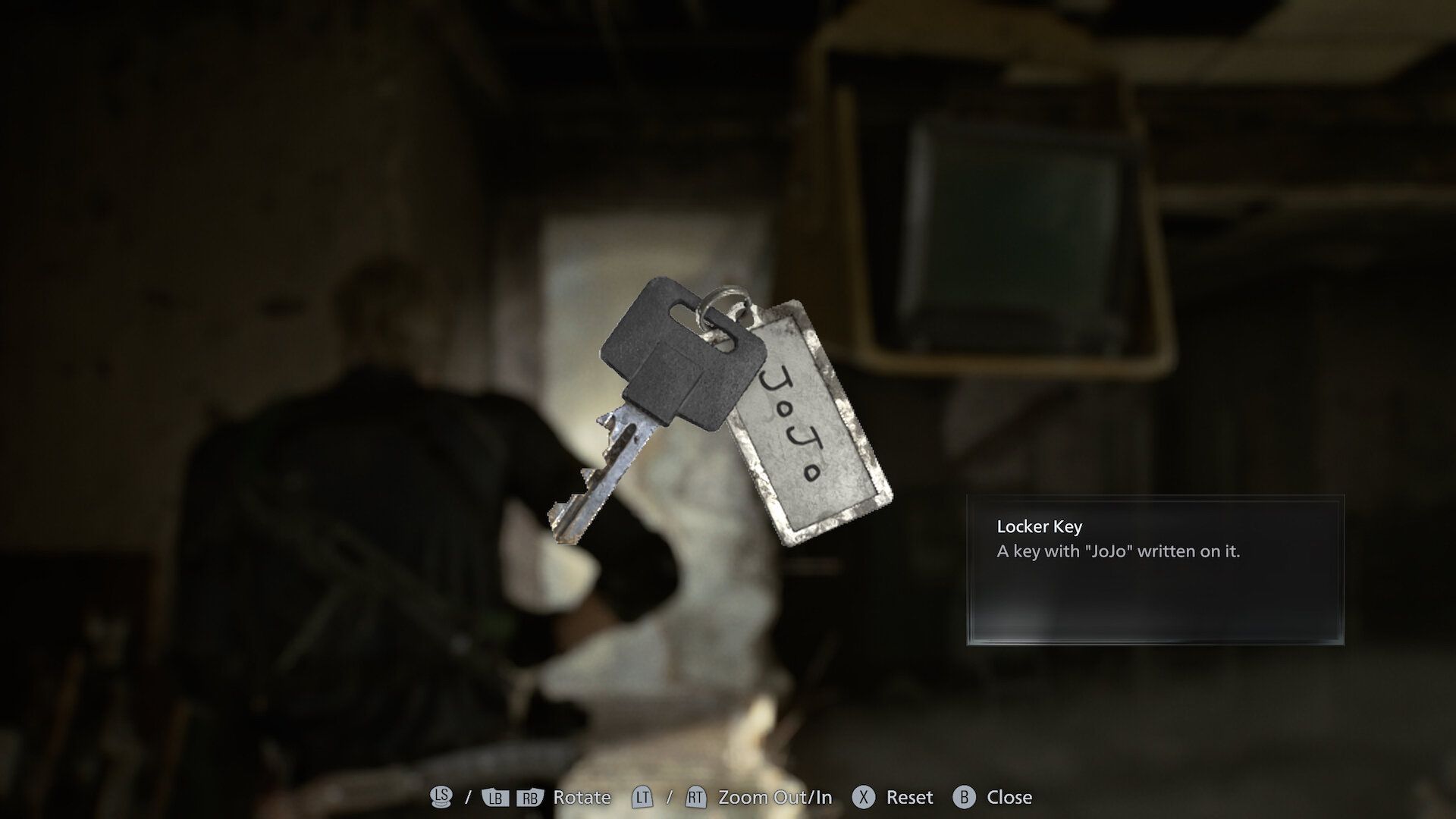 Resident Evil Requiem scavenger hunt key
