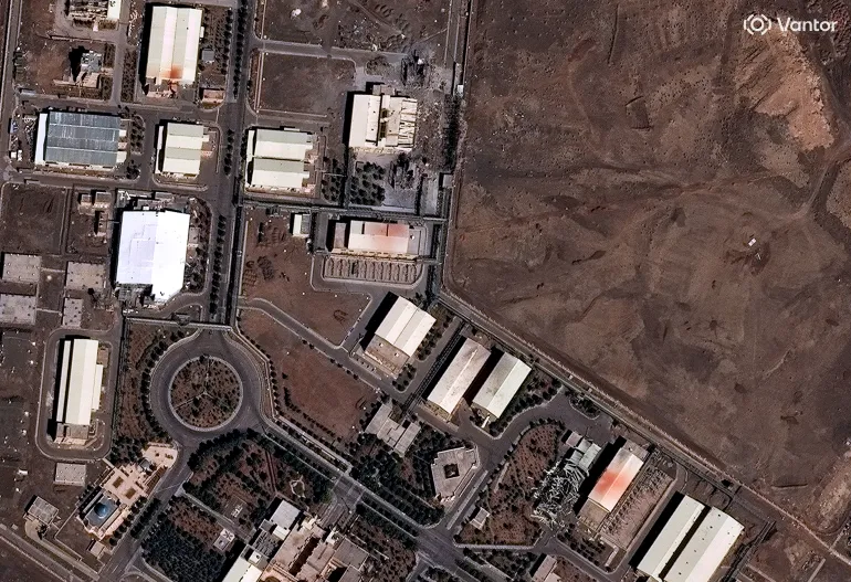 Sitio nuclear de Irán