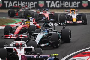 Ferrari cuestiona el alerón delantero bifásico de Mercedes