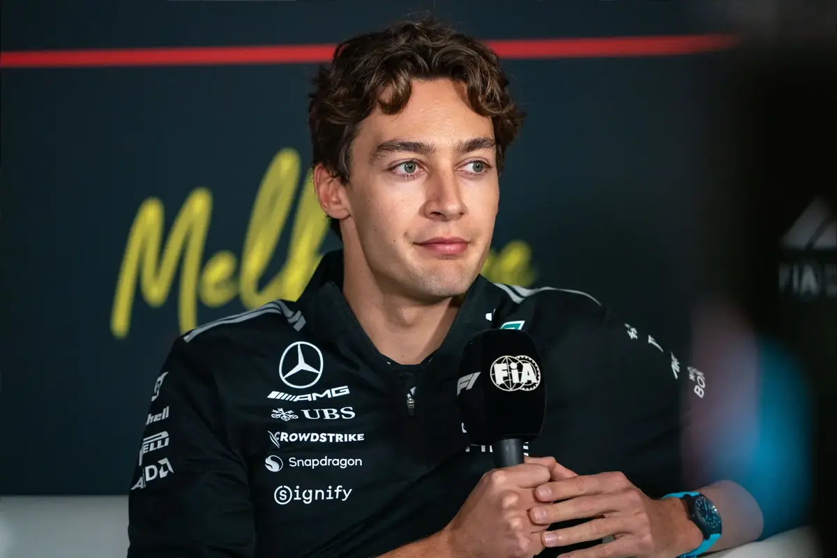 George Russell advierte que Red Bull "sospechosamente lento" será una amenaza