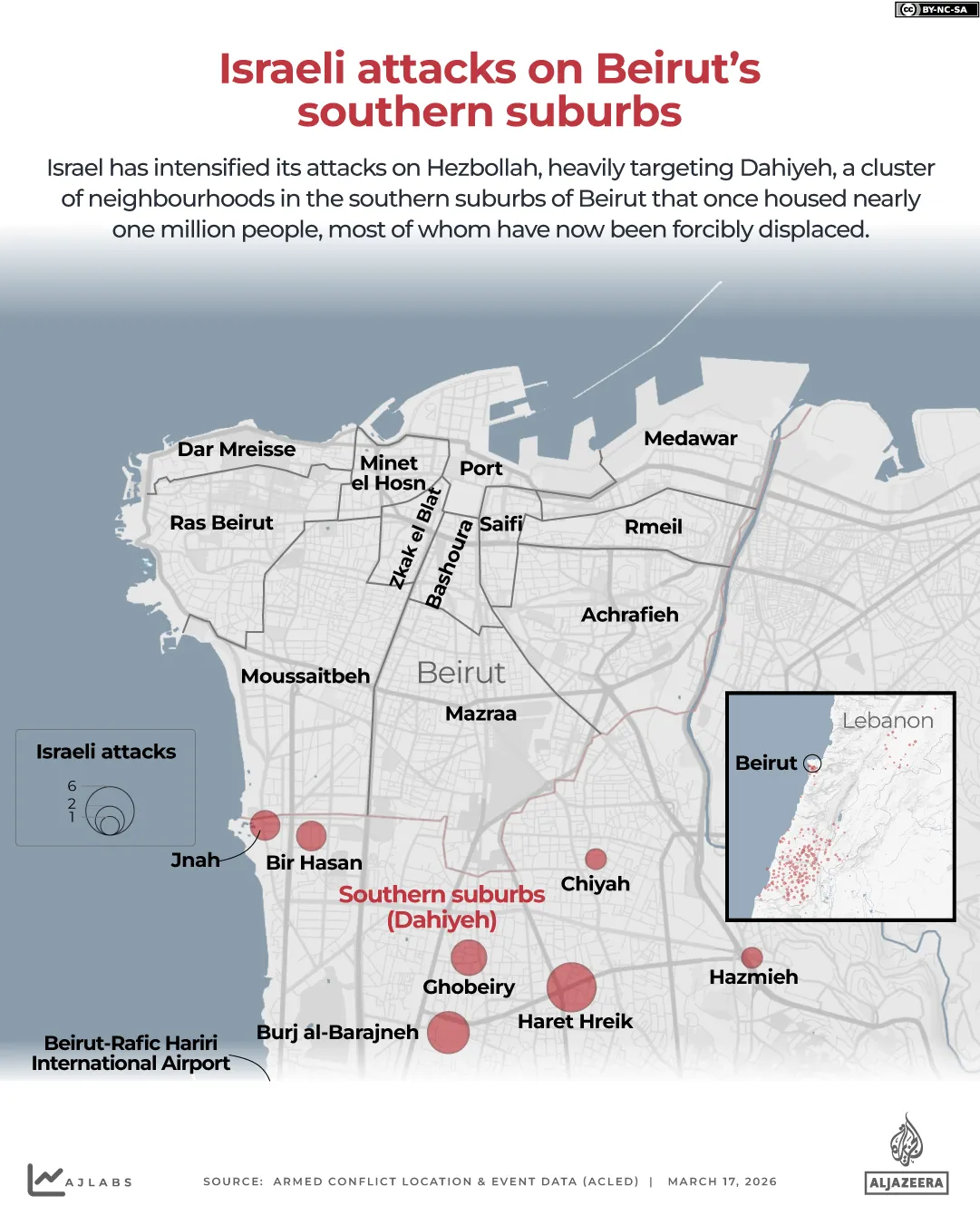 INTERACTIVO Dahiyeh suburbios del sur Beirut Líbano Irán guerra Israel-1773737951