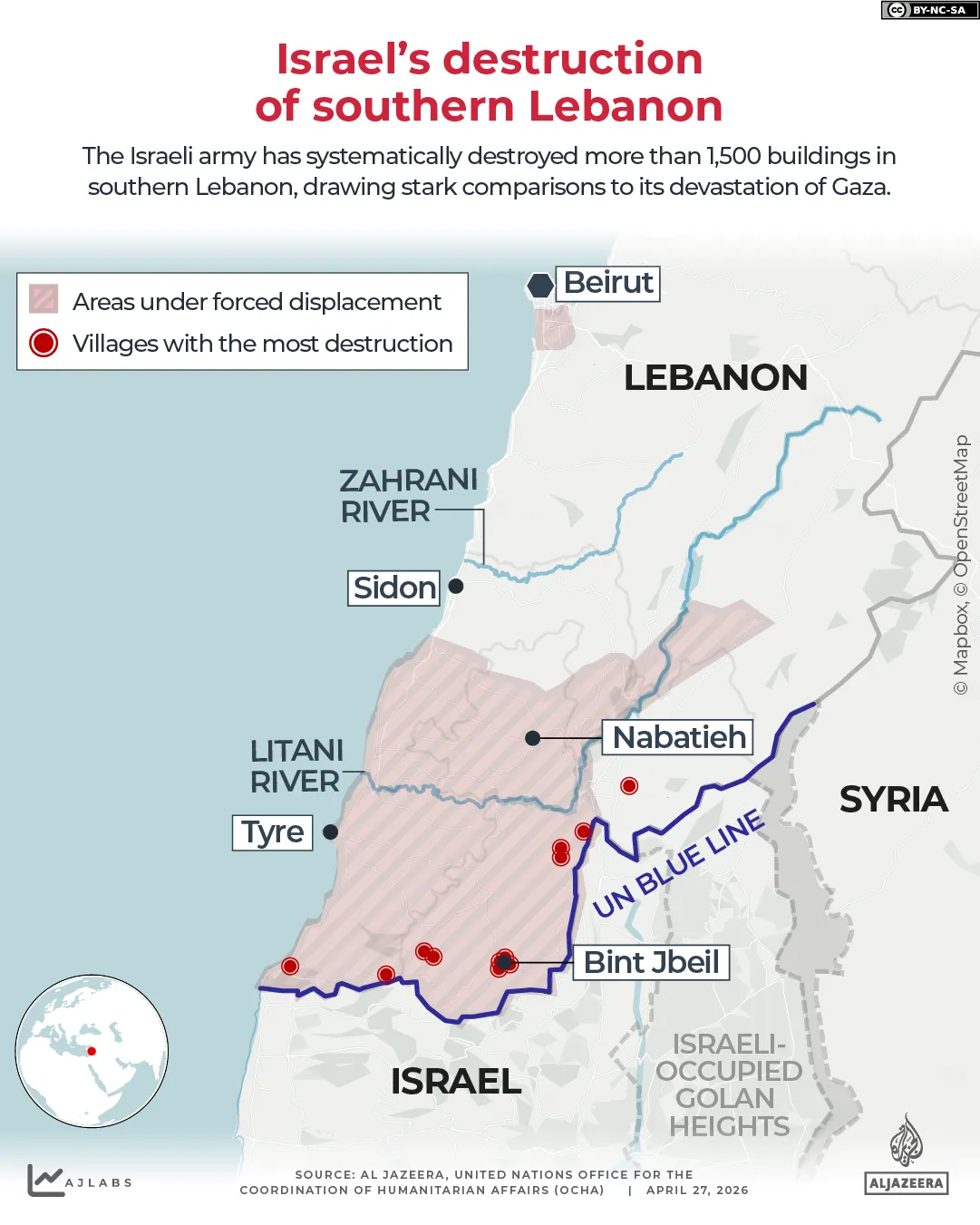 INTERACTIVO - Israel sur del líbano bint jbeil map-1777363494